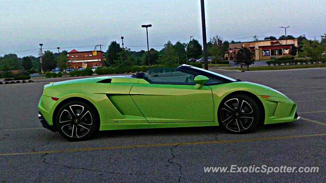 Lamborghini Gallardo spotted in Cincinnati, Ohio