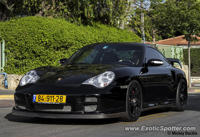 Porsche 911 Turbo spotted in Tel Aviv, Israel