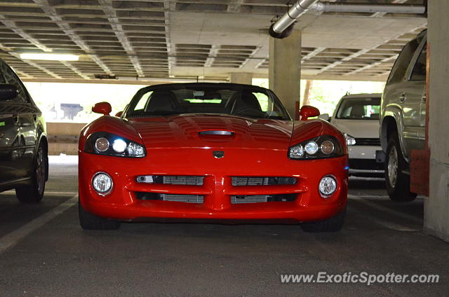 Dodge Viper spotted in Greenwich, Connecticut