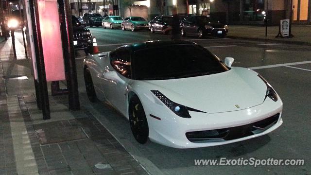 Ferrari 458 Italia spotted in Cincinnati, Ohio