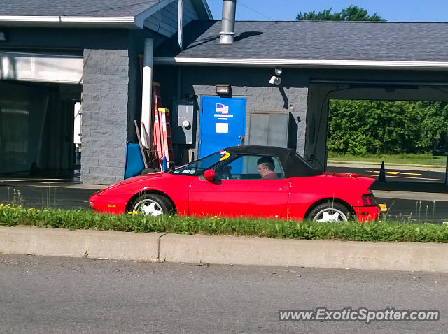 Lotus Elise spotted in Watkins Glen, New York