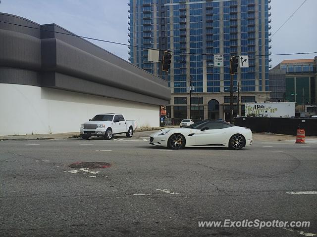 Ferrari California spotted in Atlanta, Georgia