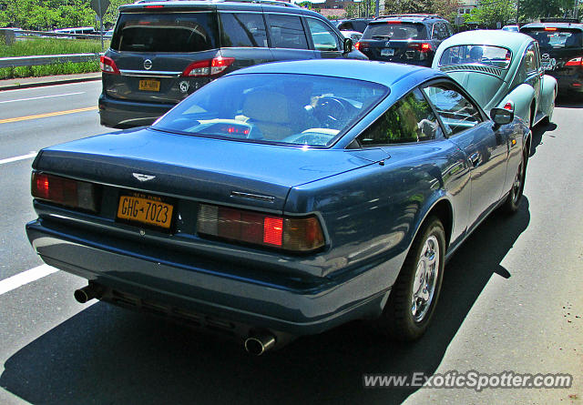 Aston Martin Virage spotted in Greenwich, Connecticut