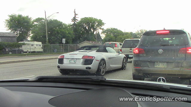 Audi R8 spotted in Winnipeg, Canada