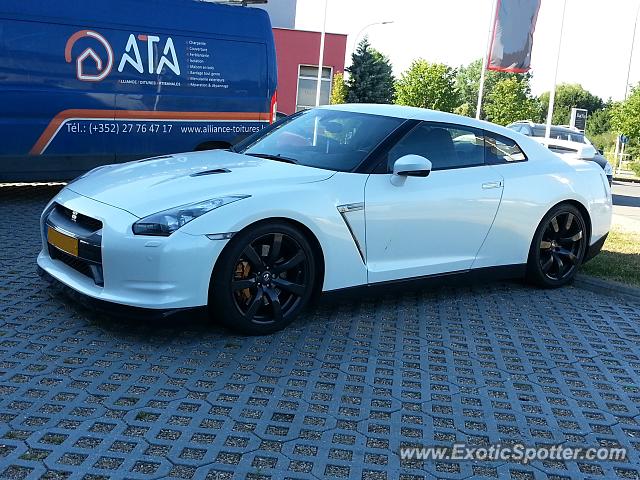 Nissan GT-R spotted in Luxembourg, Luxembourg