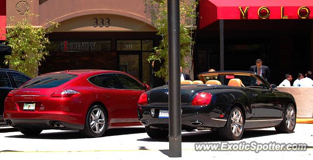 Bentley Continental spotted in Fort Lauderdale, Florida