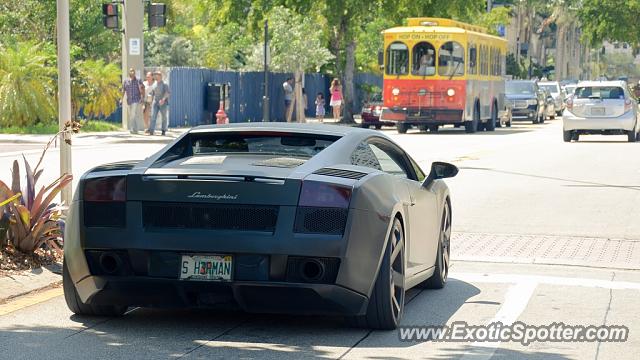 Lamborghini Gallardo spotted in Fort Lauderdale, Florida