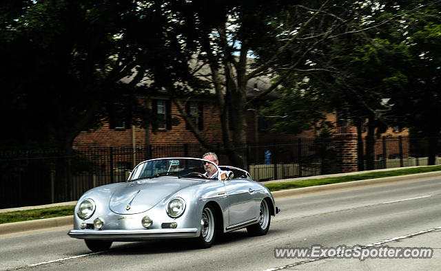 Porsche 356 spotted in Carmel, Indiana