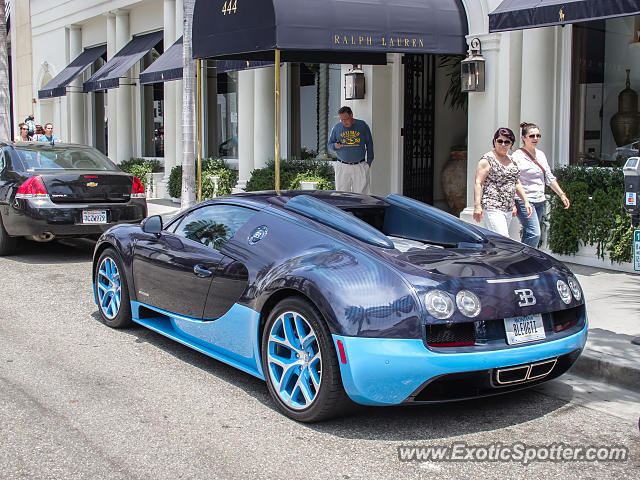 Bugatti Veyron spotted in Beverly Hills, California