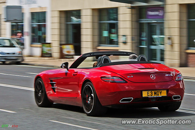 Mercedes SLS AMG spotted in York, United Kingdom