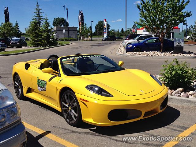 Ferrari F430 spotted in Edmonton, Canada