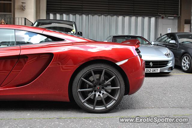 Mclaren MP4-12C spotted in London, United Kingdom