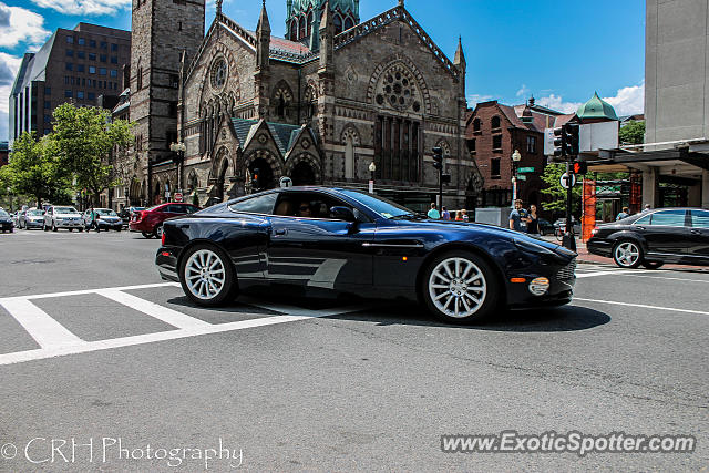 Aston Martin Vanquish spotted in Boston, Massachusetts