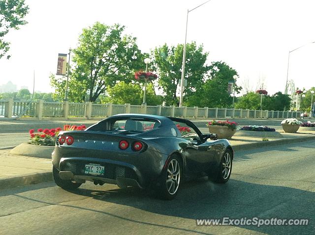 Lotus Elise spotted in Winnipeg, Canada