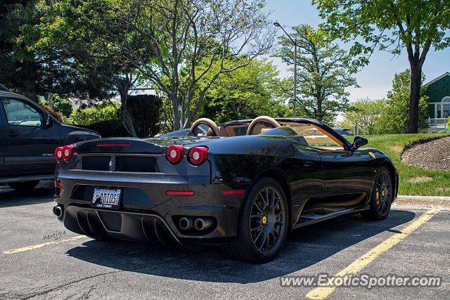 Ferrari F430 spotted in Lake Forest, Illinois