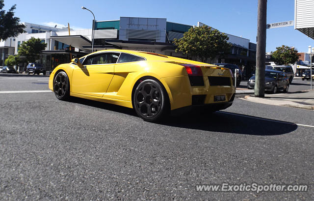 Lamborghini Gallardo spotted in Brisbane, Australia