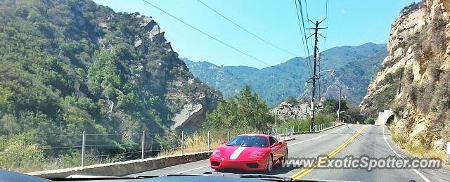 Ferrari 360 Modena spotted in Malibu, California