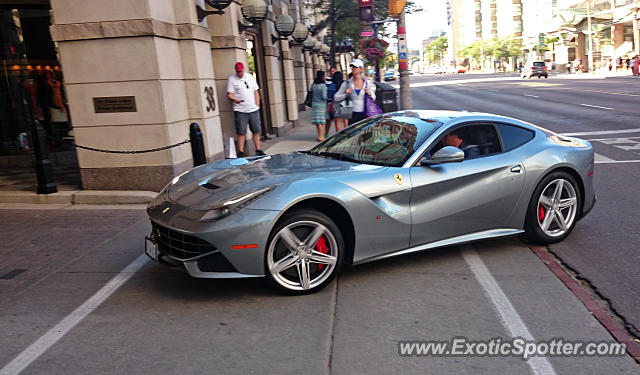 Ferrari F12 spotted in Toronto, Ontario, Canada