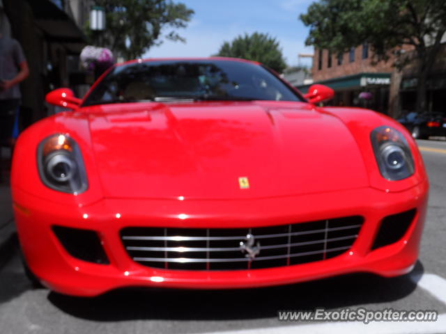 Ferrari 599GTB spotted in Birmingham, Michigan