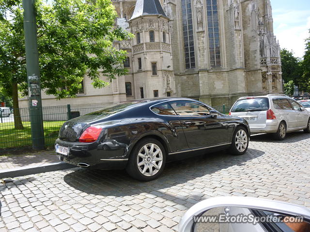 Bentley Continental spotted in Brussels, Belgium