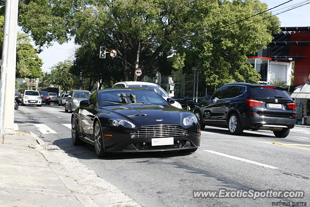 Aston Martin Vantage spotted in São Paulo, Brazil