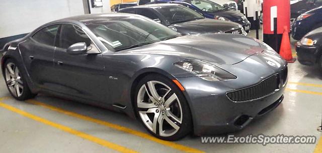 Fisker Karma spotted in San francisco, California