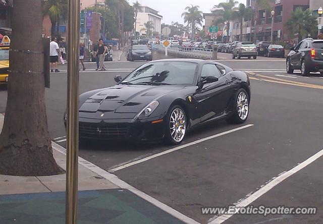 Ferrari 599GTB spotted in San Diego, California