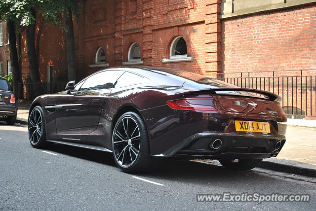 Aston Martin Vanquish spotted in London, United Kingdom