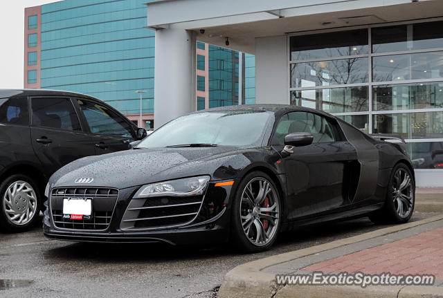 Audi R8 spotted in Markham, Canada