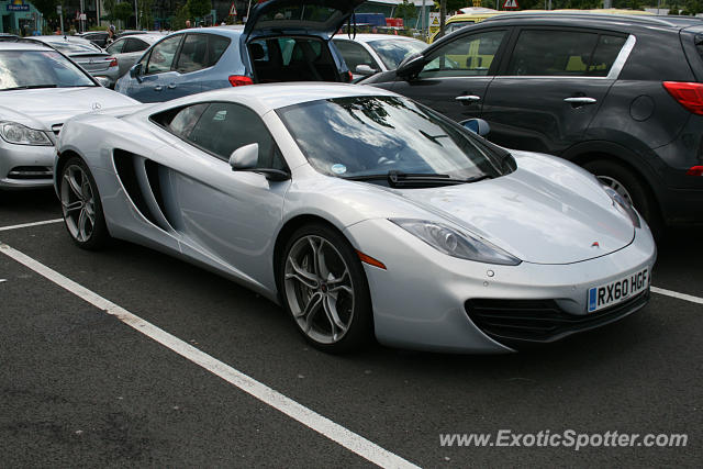 Mclaren MP4-12C spotted in London, United Kingdom