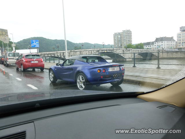 Lotus Elise spotted in Huy, Belgium