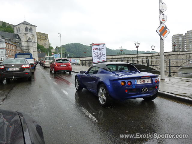 Lotus Elise spotted in Huy, Belgium