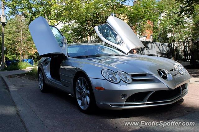 Mercedes SLR spotted in Toronto, Canada