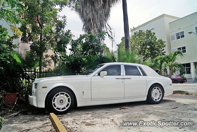 Rolls Royce Phantom spotted in Fort Lauderdale, Florida