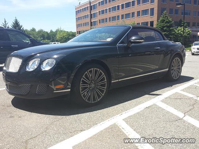 Bentley Continental spotted in Livingston, New Jersey