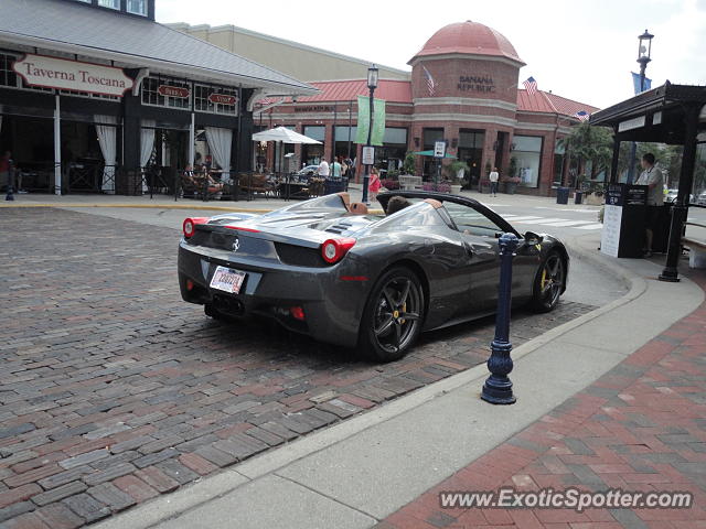 Ferrari 458 Italia spotted in Columbus, Ohio