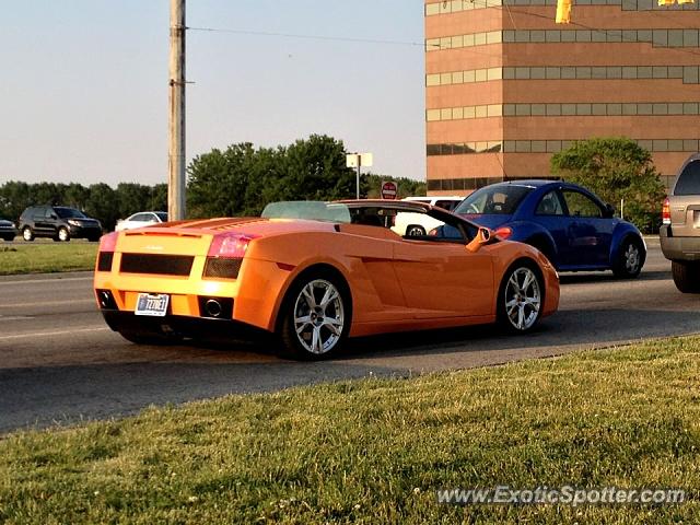 Lamborghini Gallardo spotted in Indianapolis, Indiana