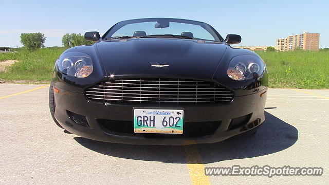 Aston Martin DB9 spotted in Winnipeg, Canada