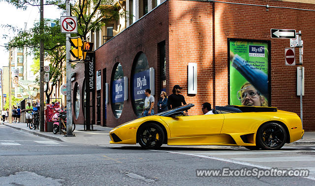 Lamborghini Murcielago spotted in Toronto, Canada