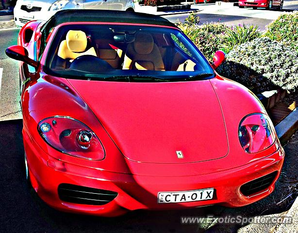 Ferrari 360 Modena spotted in Sydney, Australia