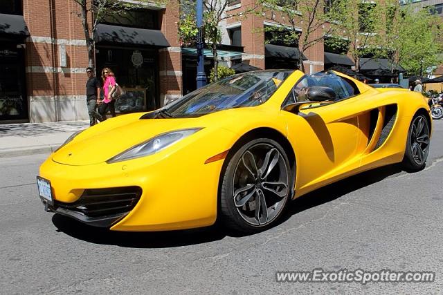 Mclaren MP4-12C spotted in Toronto, Canada