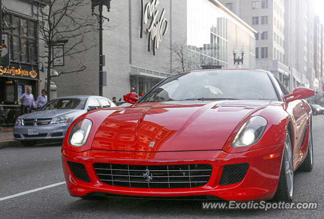 Ferrari 599GTB spotted in Boston, Massachusetts