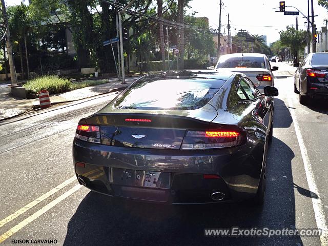 Aston Martin Vantage spotted in São Paulo, Brazil