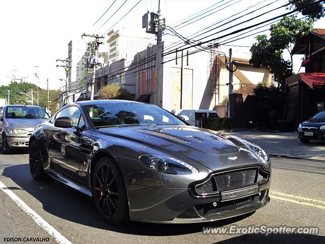 Aston Martin Vantage spotted in São Paulo, Brazil