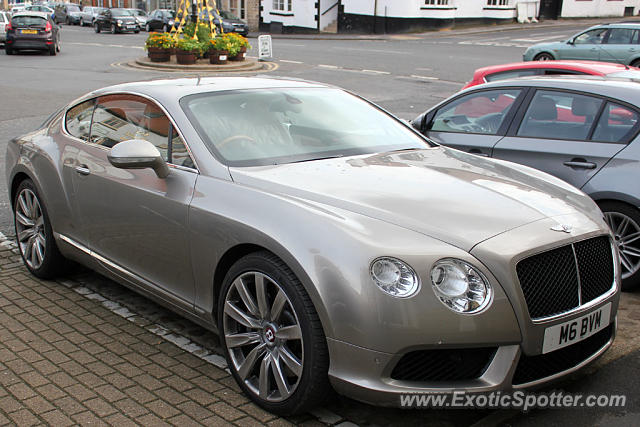 Bentley Continental spotted in Kirkbymoorside, United Kingdom