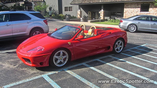 Ferrari 360 Modena spotted in Grand Rapids, Michigan