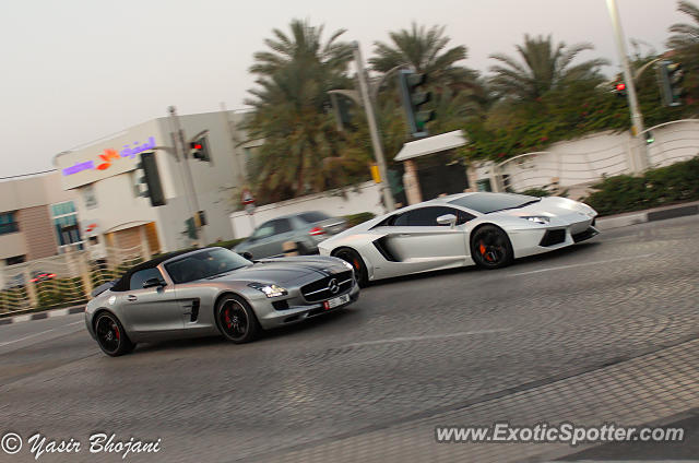 Lamborghini Aventador spotted in Dubai, United Arab Emirates