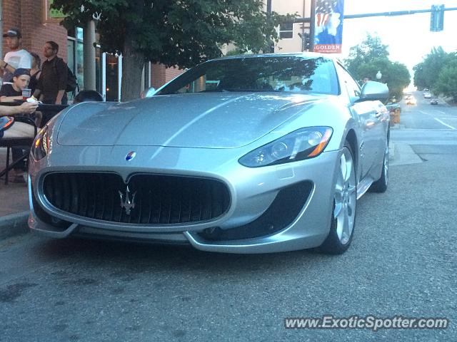 Maserati GranTurismo spotted in Golden, Colorado