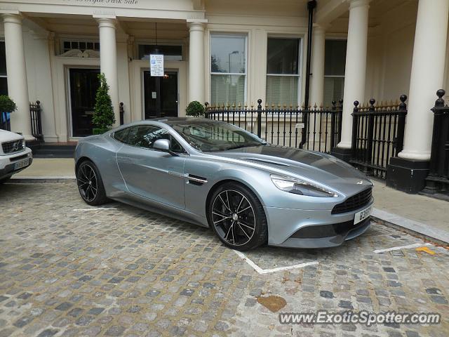 Aston Martin Vanquish spotted in London, United Kingdom