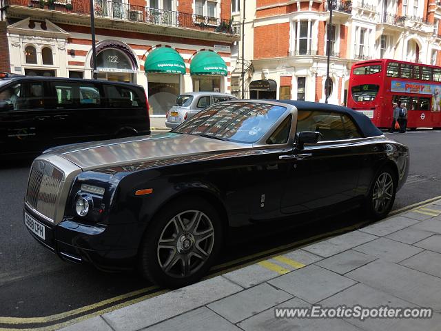 Rolls Royce Phantom spotted in London, United Kingdom